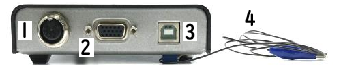 Model3325双恒电位仪的主机部件名称