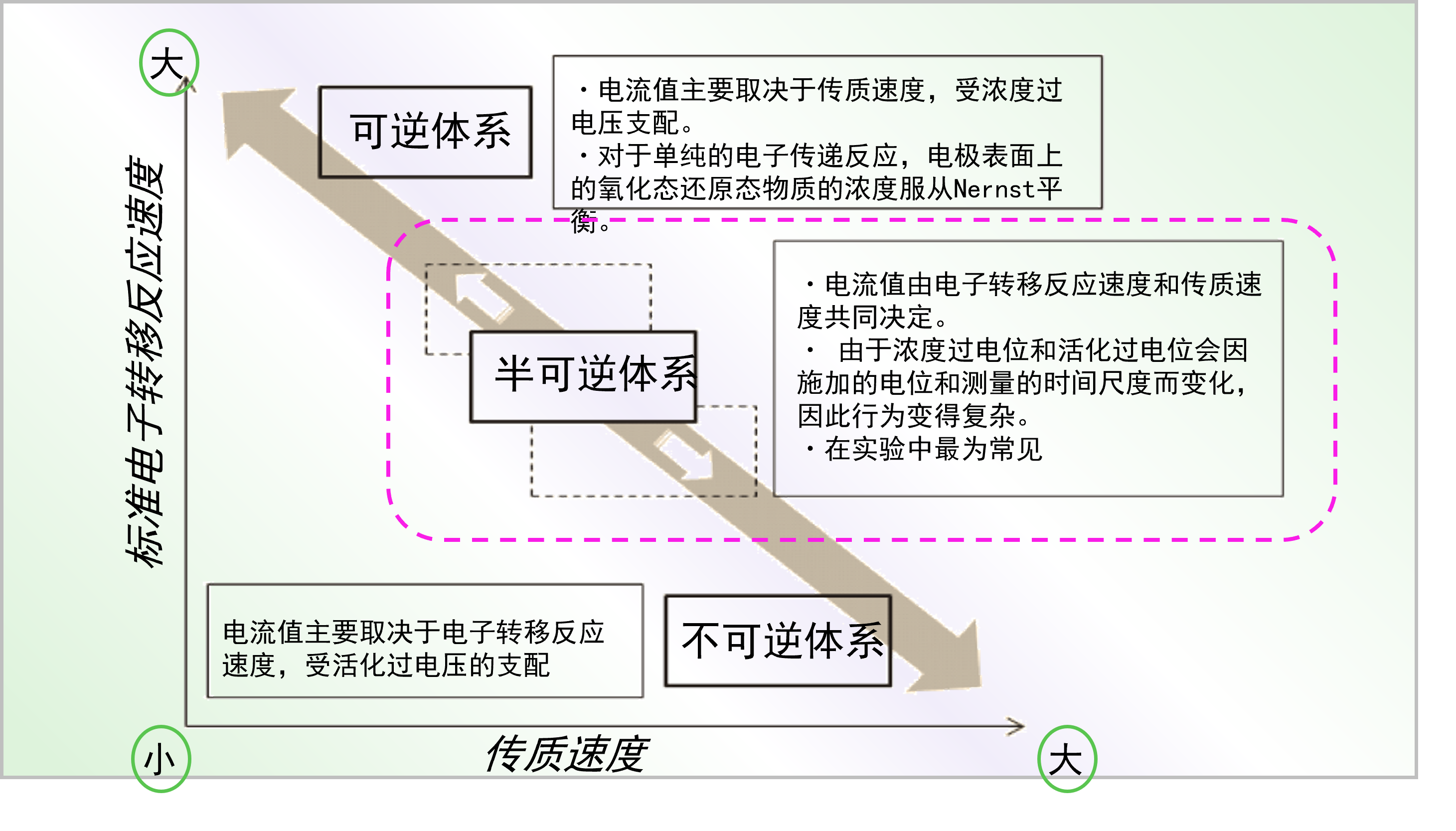 图6  电极反应可逆性的概念图。